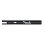 Sharpie Creative Marker White Bullet Tip No Bleed Paint Effect