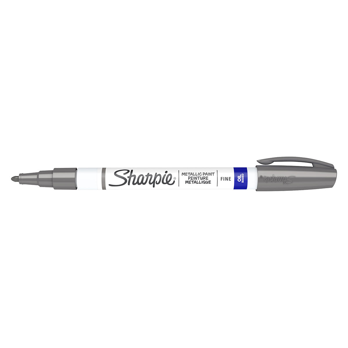Silver Sharpie Paint Marker Pen Fine Point, Oil Based