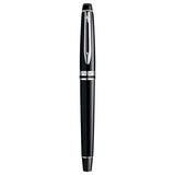 Waterman Expert Black Chrome Trim Medium Fountain Pen