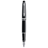 Waterman Expert Black Chrome Trim Medium Fountain Pen