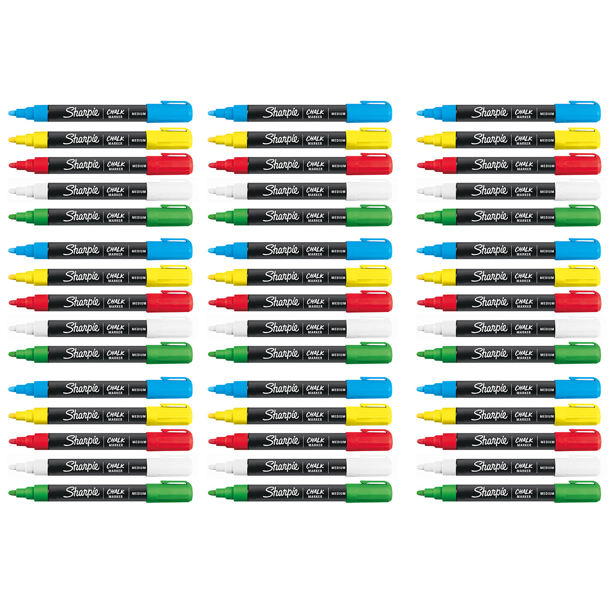Wet Erase Markers Bulk Pack of 45 Assorted Colors by Sharpie  Sharpie Wet Erase Marker