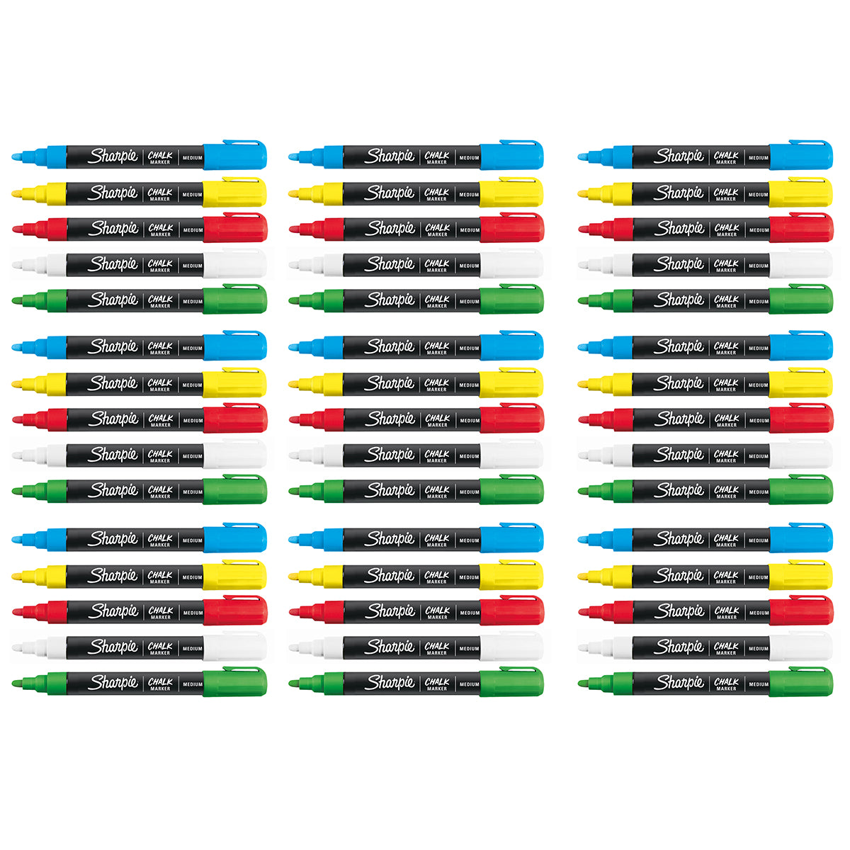 Wet Erase Markers Bulk Pack of 45 Assorted Colors by Sharpie  Sharpie Wet Erase Marker