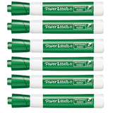 Paper Mate Whiteboard Marker Chisel Green Pack of 6