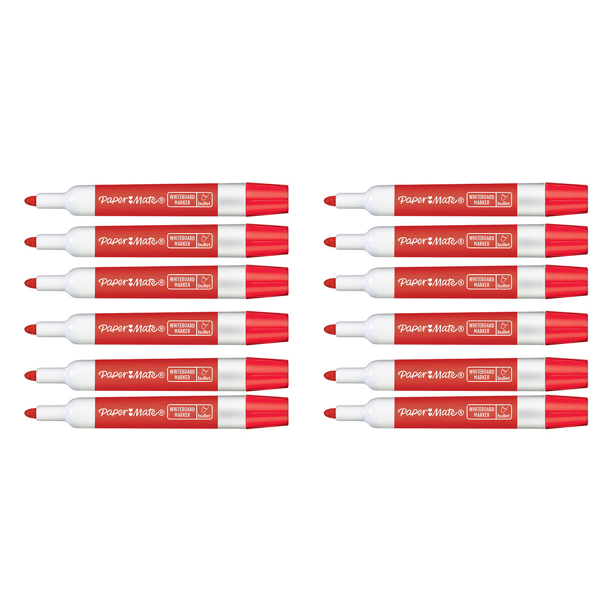 Wholesale Paper Mate Whiteboard Marker Bullet Red Bulk Pack of 120  Expo Dry Erase Markers