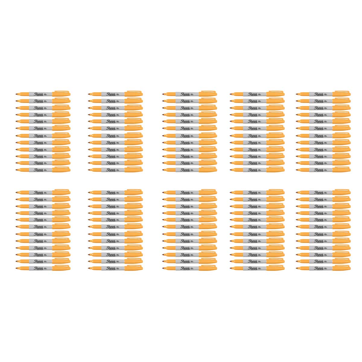 Wholesale Sharpie Leg Warmer Orange Fine Point Markers Bulk Pack of 120