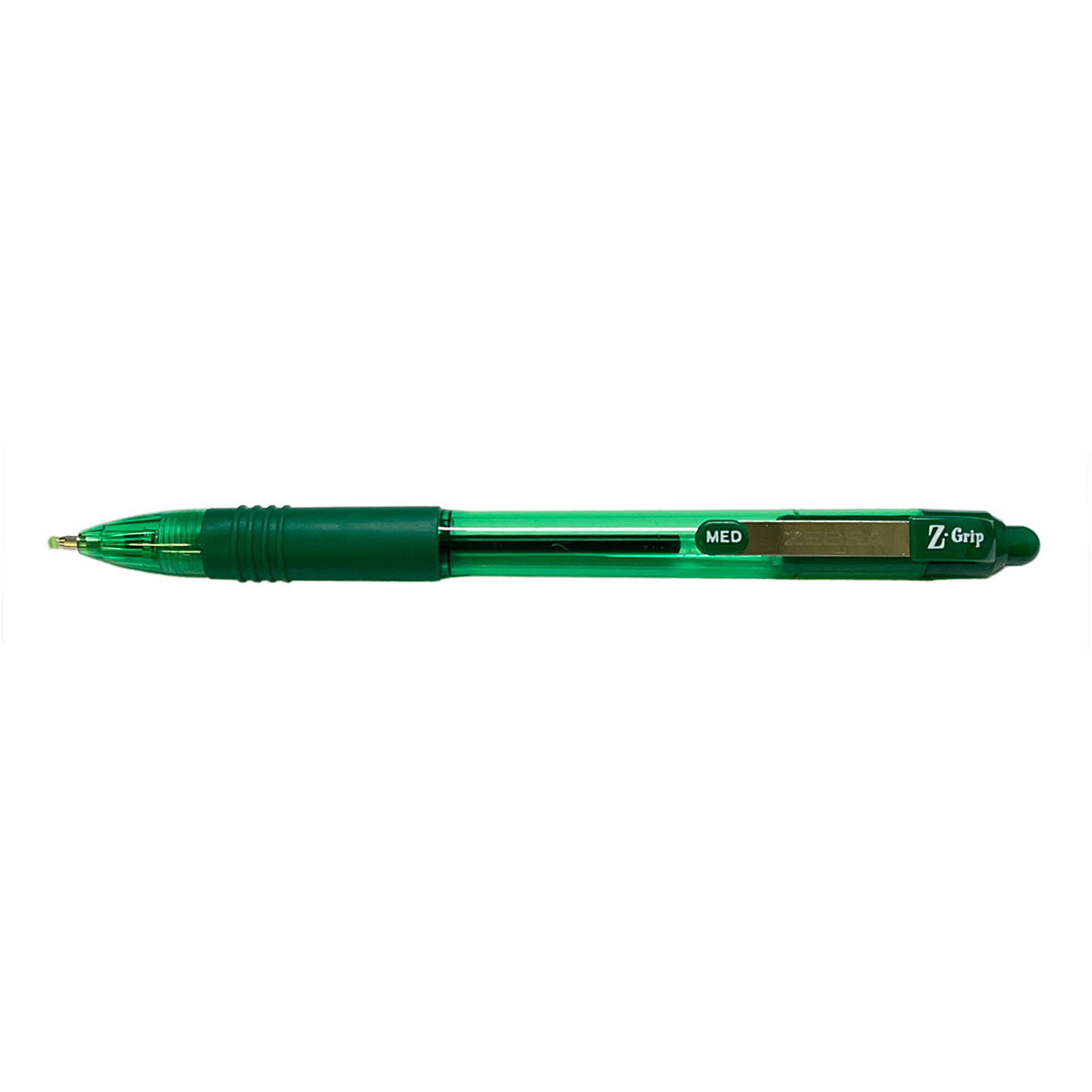 Zebra Z Grip Green Ink Pen 1.0 mm Medium Point Smooth Ink