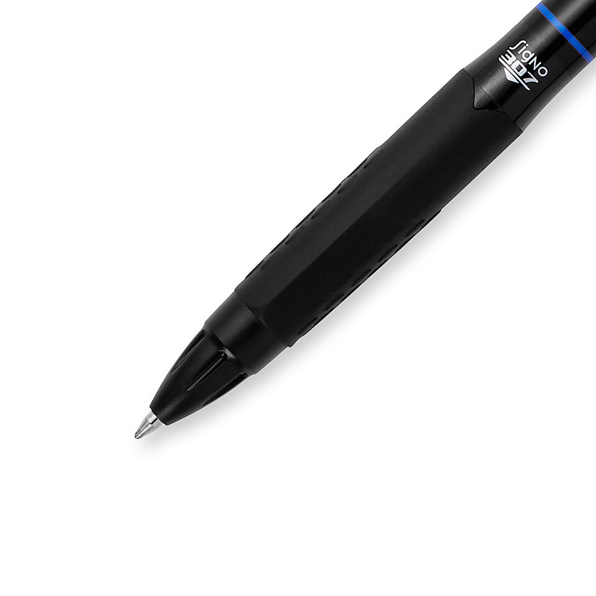 Uni Ball Signo 307 Blue Medium Retractable Gel Pen 0.7  Uni Ball Gel Ink Pens