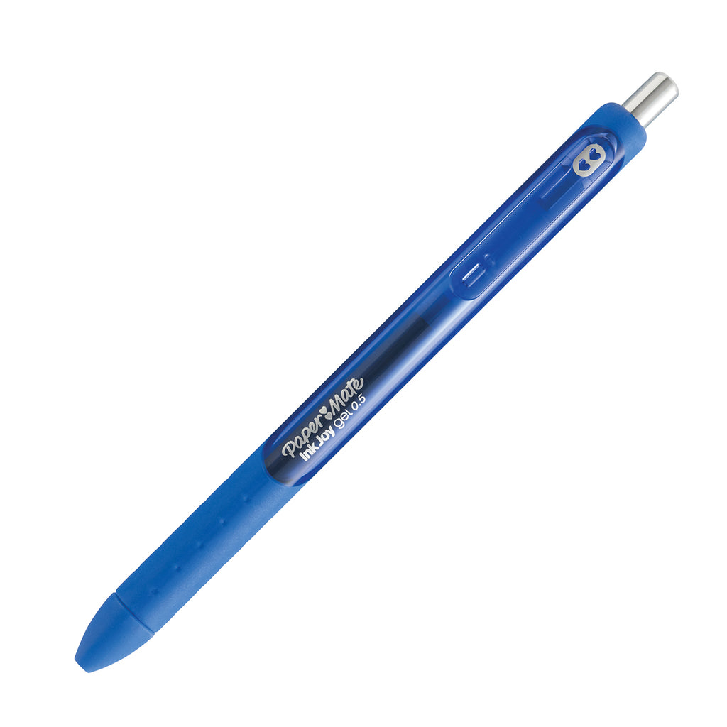 Paper Mate Inkjoy Gel Pen Dark Blue Fine 0.5mm