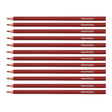 Paper Mate Colored Pencils Carmine Pack of 12 (Writes Carmine)  Paper Mate Pencils