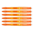 Papermate Clearpoint Color Pencils Orange Lead Pencil 0.7MM (Orange Lead) Pack of 6  Paper Mate Pencil