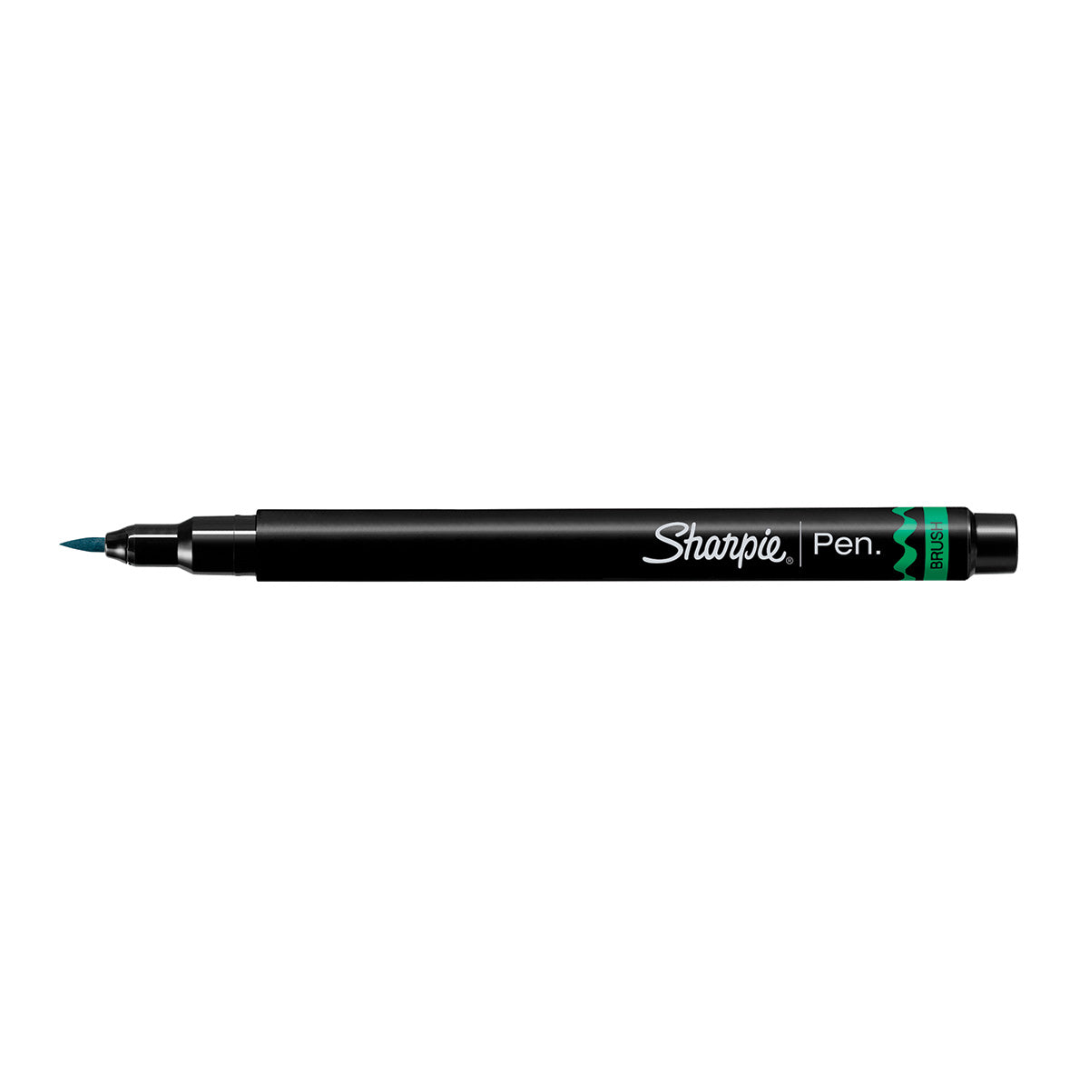Sharpie Brush Tip Pen, Green  Sharpie Felt Tip Pen