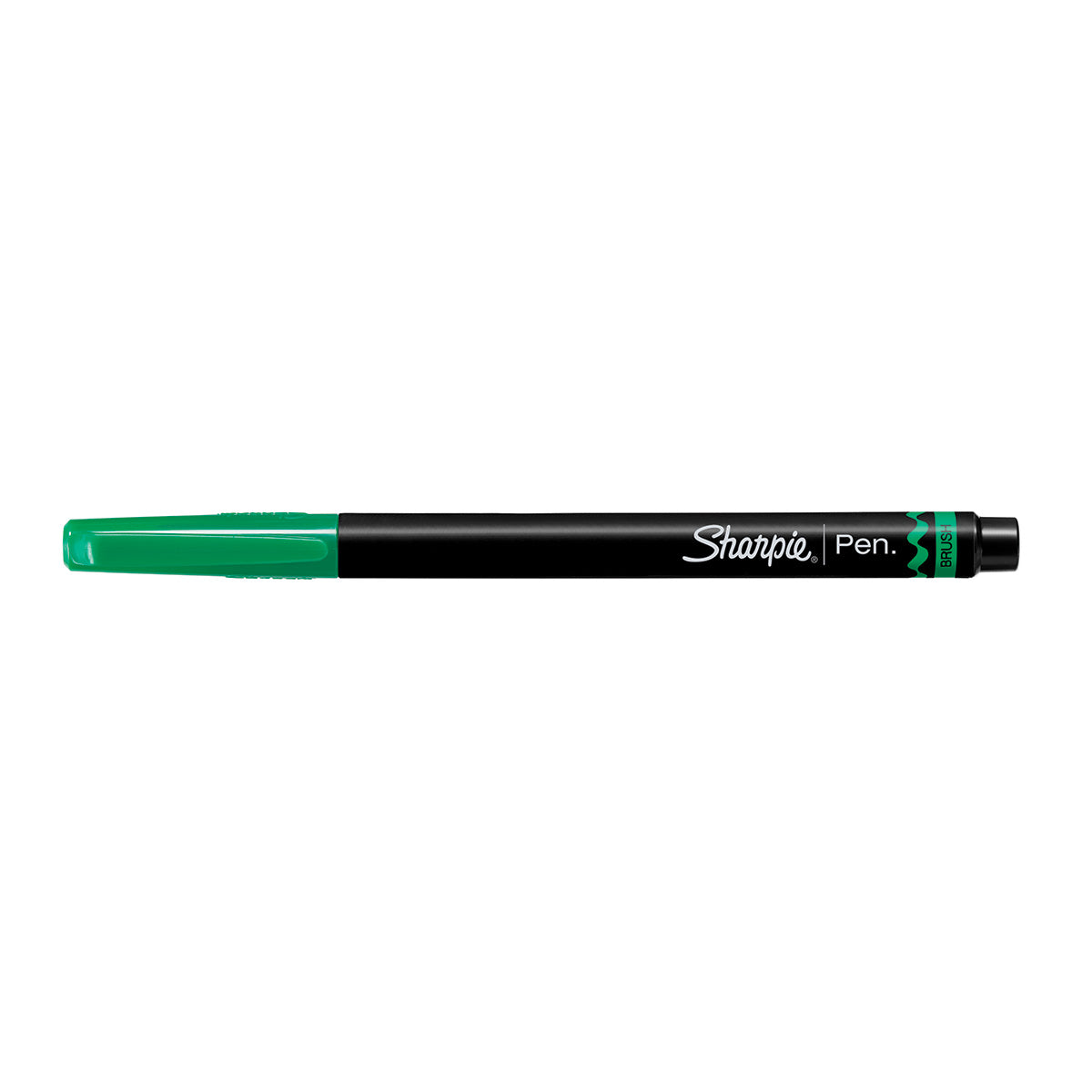 Sharpie Brush Tip Pen, Green  Sharpie Felt Tip Pen