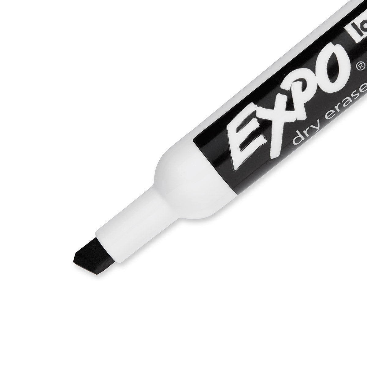 Expo Dry Erase Low Odor Black Marker Chisel Tip  Expo Dry Erase Markers
