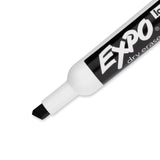 Expo Dry Erase Low Odor Black Marker Chisel Tip  Expo Dry Erase Markers