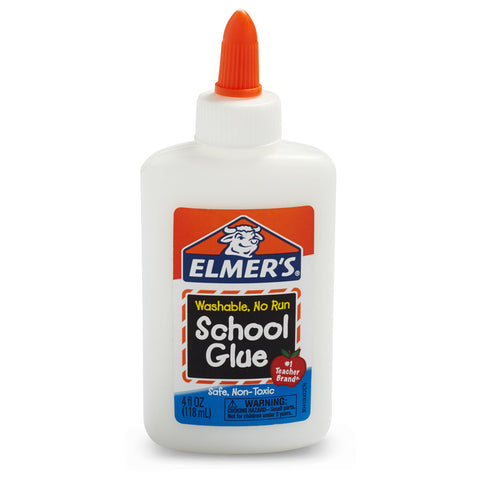 Elmer's Washable School Glue 4 Ounces  Elmer's Glue