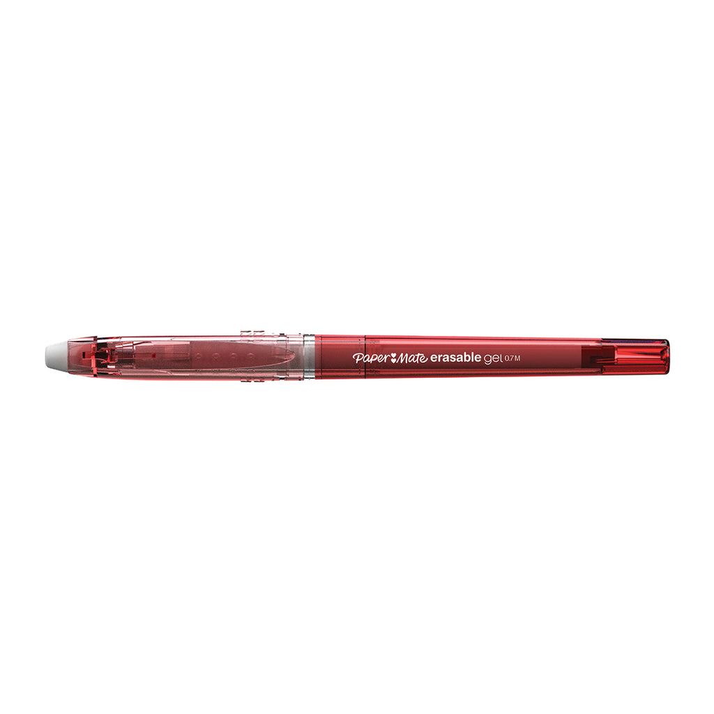 Paper Mate Erasable Gel Ink Pen, Red Medium  Paper Mate Erasable Pen