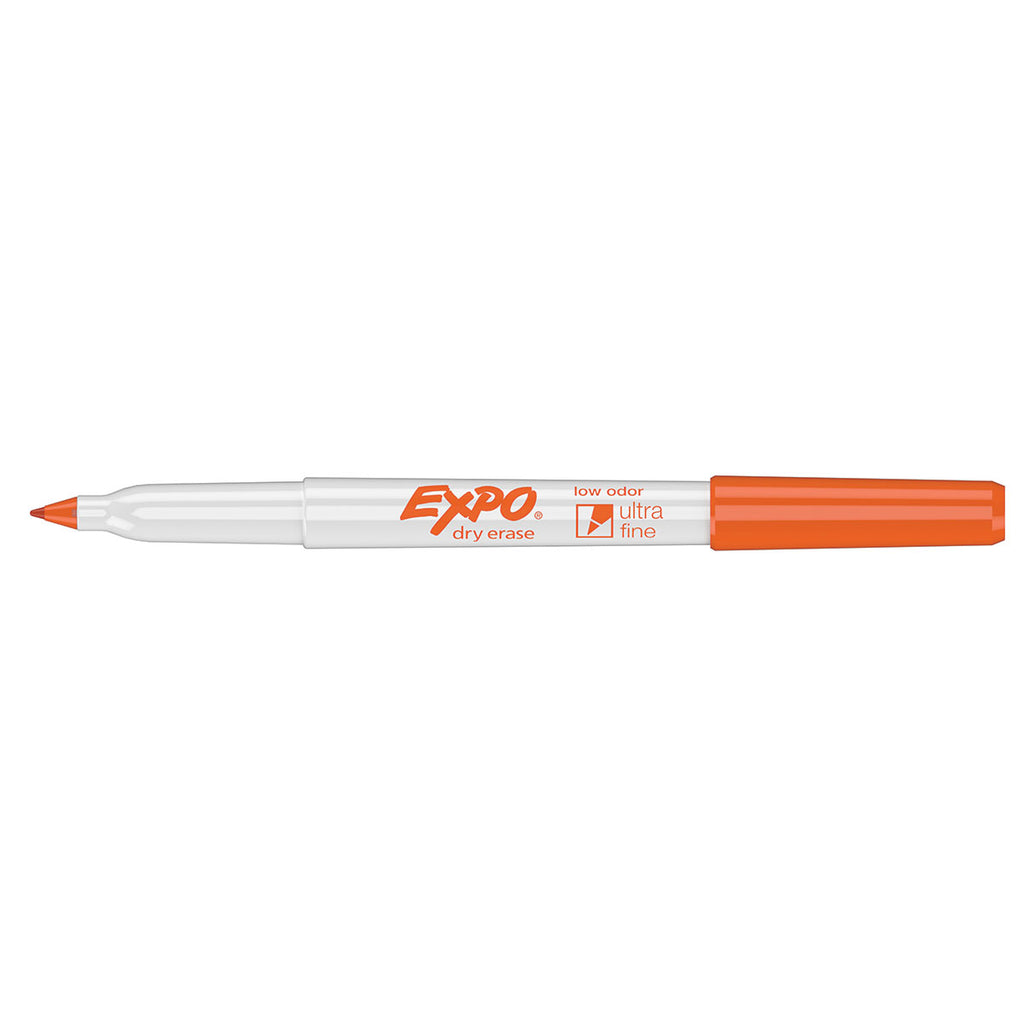 Expo Ultra Fine Orange Dry Erase Low Odor Marker  Expo Dry Erase Markers