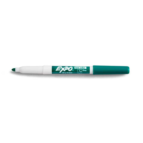 Expo Emerald Fine Tip Dry Erase Markers