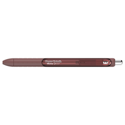 Paper Mate Inkjoy Brown Gel Pens Medium Pack of 6