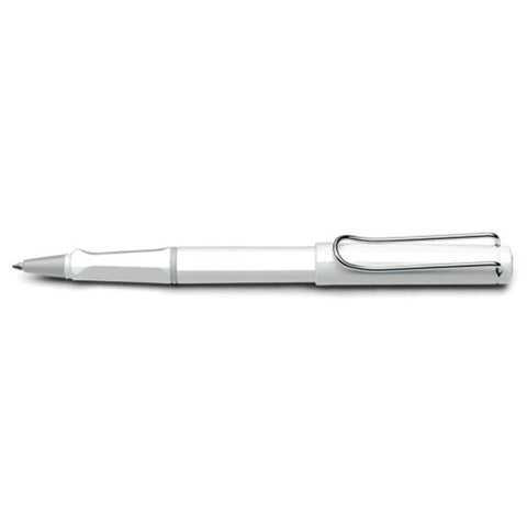 Lamy Safari White Rollerball Pen - PensAndPencils.Net