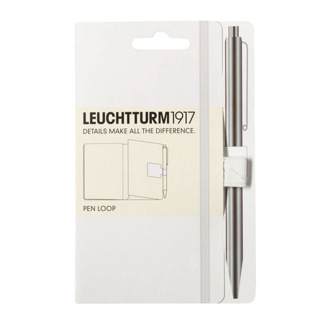 Leuchtturm1917 White Pen Loop  Leuchtturm1917 Pen Loop