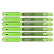 Paper Mate Inkjoy Gel Light Green Fine Point 0.5 mm Stick Capped Gel Pen Pack of 6  Paper Mate Gel Ink Pens