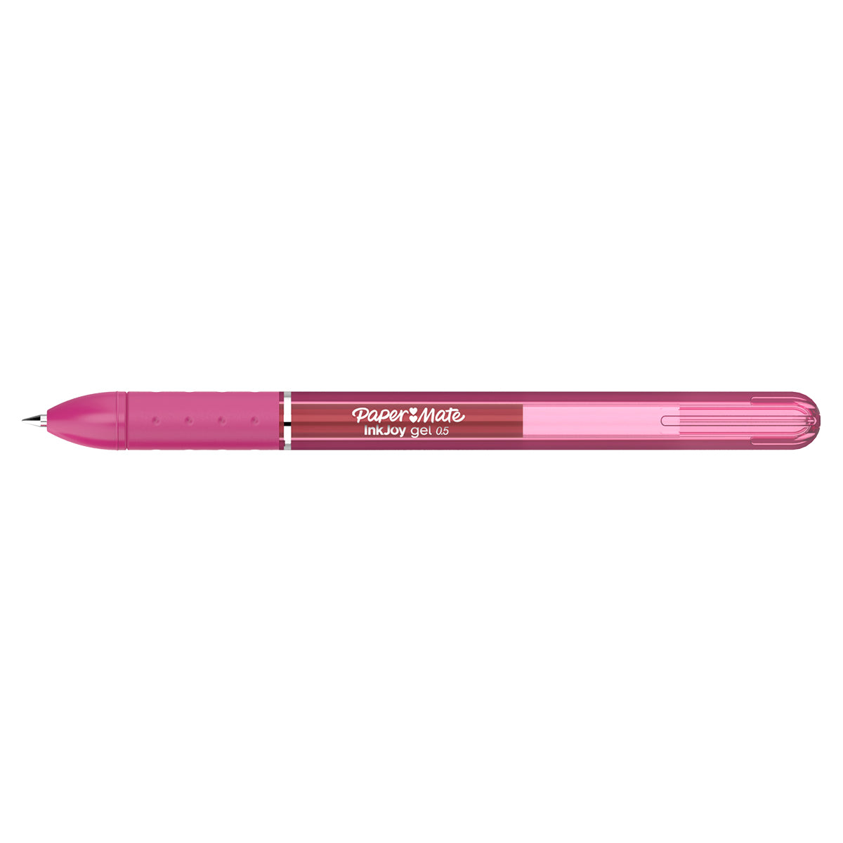 Paper Mate Inkjoy Gel Pink Stick Pen, Capped Pen 0.5 Fine  Paper Mate Gel Ink Pens