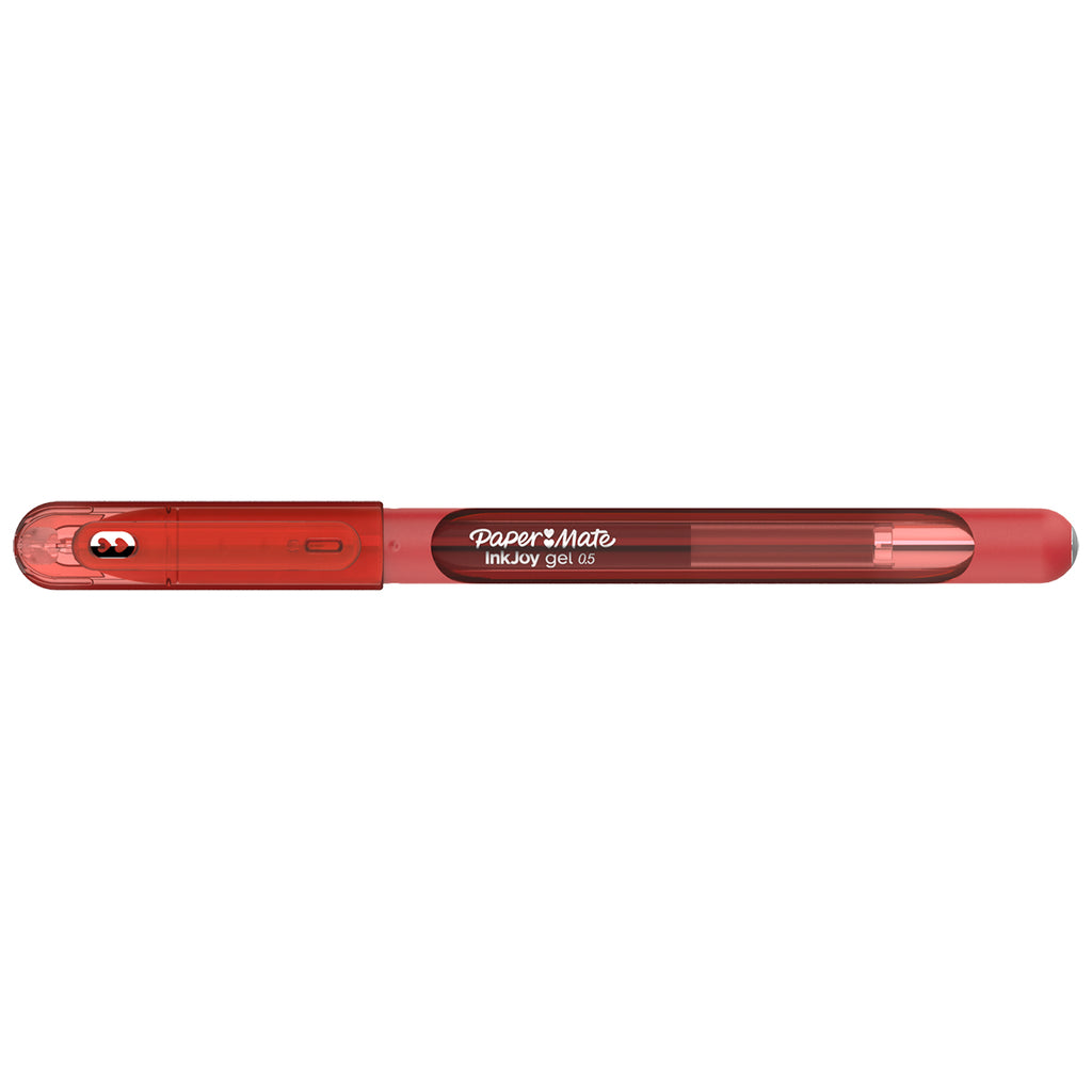 Paper Mate Inkjoy Gel Red Pen Fine 0.5mm Stick Capped Gel Pen  Paper Mate Gel Ink Pens