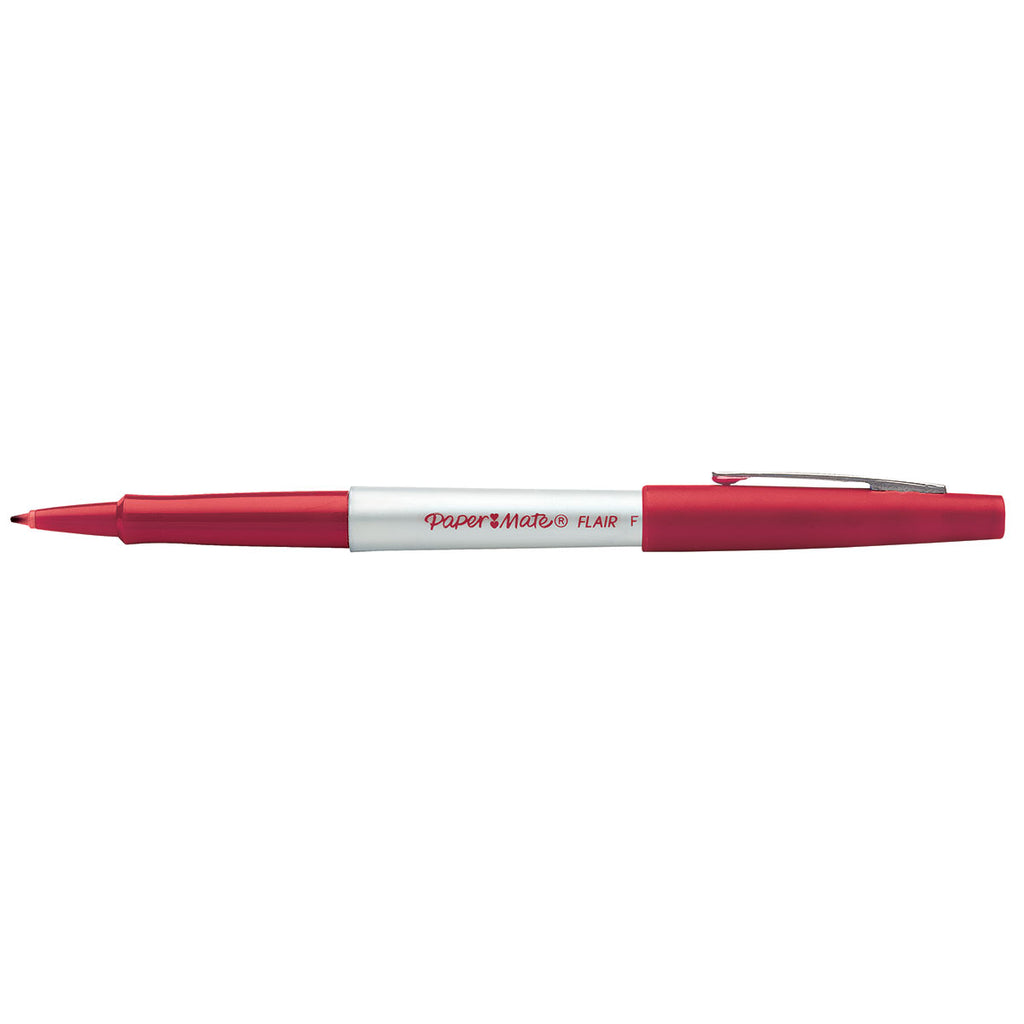 Paper Mate Flair Red Pen Fine 2901352