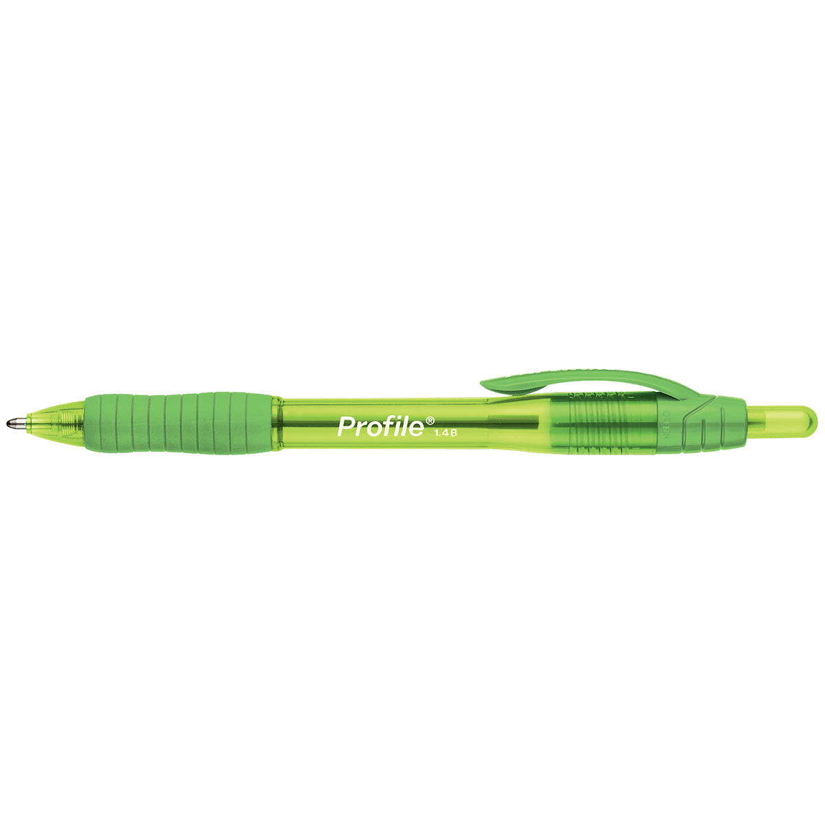 Paper Mate Profile Lime 1.4b Ballpoint Pen Retractable, Bold Point  Paper Mate Ballpoint Pen