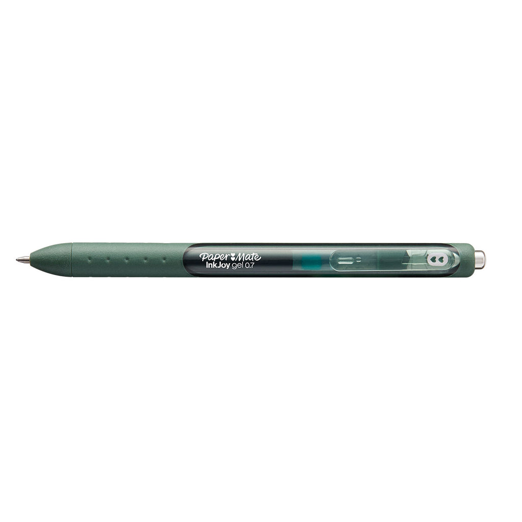 Paper Mate Inkjoy Gel Evergreen Medium Point 0.7 mm Retractable Gel Pen (Evergreen Ink)