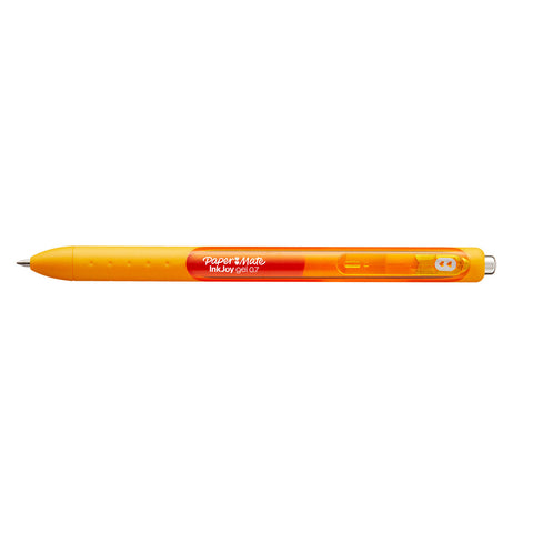 Paper Mate Inkjoy Gel Marigold Medium Point 0.7 mm Retractable Gel Pen ( Marigold Gel Ink)
