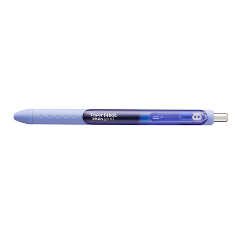 Paper Mate Inkjoy Gel Periwinkle Medium Point 0.7 mm Retractable Gel Pen ( Periwinkle Gel Ink)  Paper Mate Gel Ink Pens