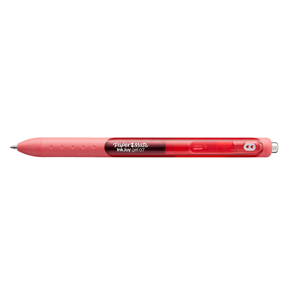 Paper Mate Inkjoy Gel Strawberry Medium Point 0.7 mm Retractable Gel Pen (Strawberry Ink)  Paper Mate Gel Ink Pens