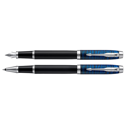 Parker IM Blue Origin 2019 Special Edition Fountain Pen Fine and Rollerball Set  Parker Fountain Pens