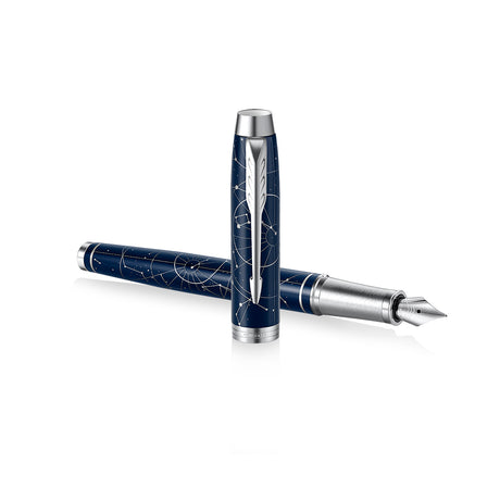 Parker IM 2019 Special Edition Midnight Astral Ballpoint and Fountain Pen Set  Parker Ballpoint Pen