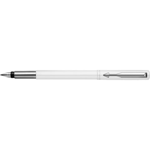 Parker Vector White Fountain Pen Medium Nib Made in France  Parker Fountain Pens
