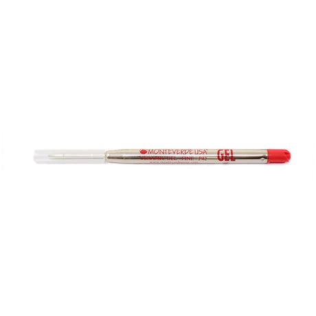 Parker Red Refill Gel Fine By Monteverde  Monteverde Ballpoint Refills