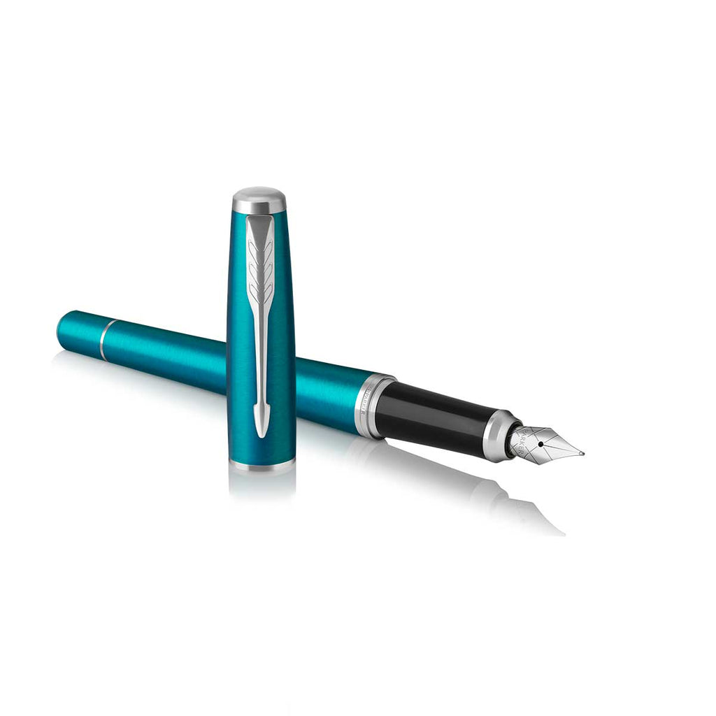 Parker Urban Fountain Pen, Vibrant Blue Medium Nib, In Gift Box  Parker Fountain Pens