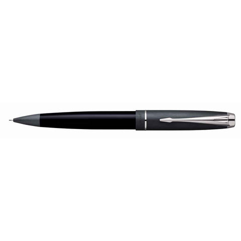 Parker 100 Cobalt Black Silver Trim Mechanical Pencil 0.5MM  Parker Pencil
