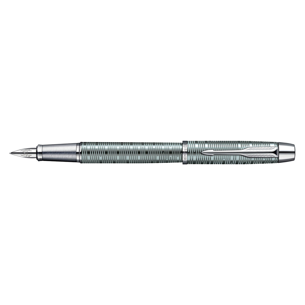 Parker IM Premium Emerald Pearl CT Fountain Pen Fine + Free Converter