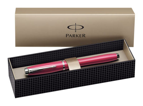 Parker Urban Fashion Pink Fountain Pen in Parker Gift Box - PensAndPencils.Net