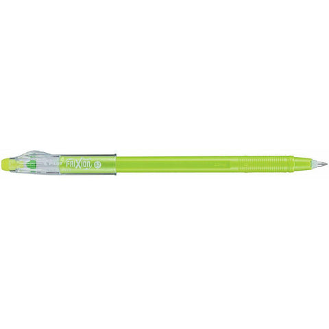 Pilot Frixion Color Sticks Erasable Light Green Gel Pen  Pilot Erasable Pens