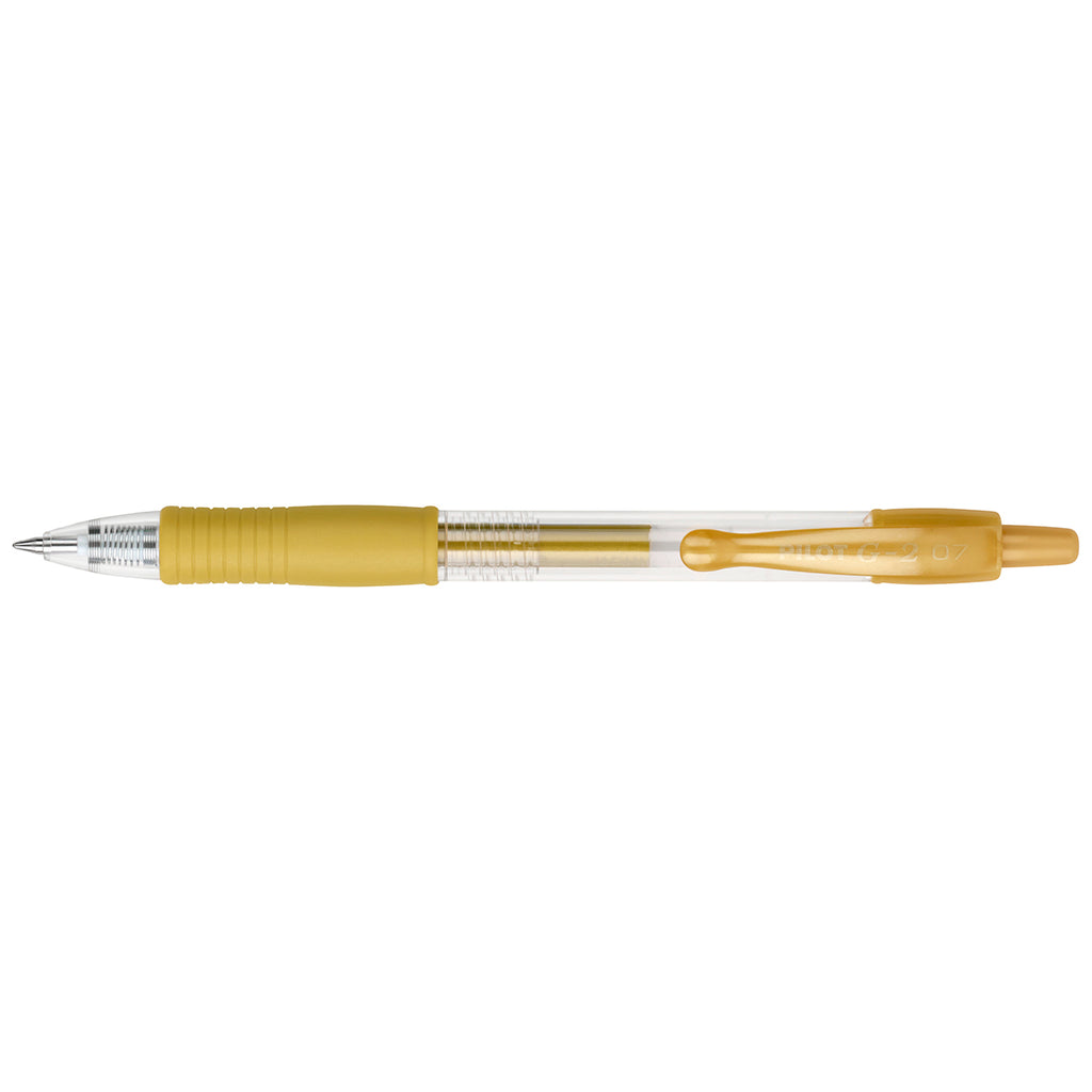 Pilot G2 Metallic Gold Gel, Gold Ink Pen 34416  Pilot Gel Ink Pens