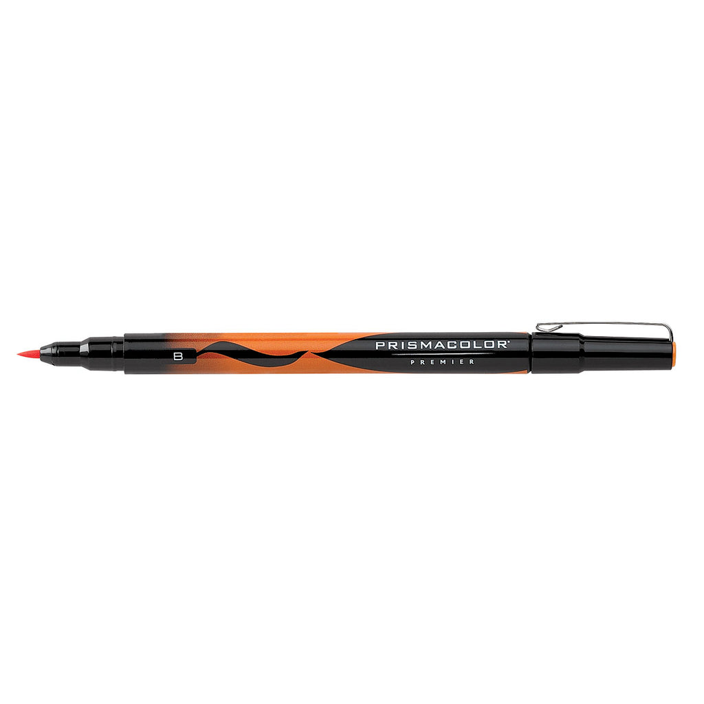 Prismacolor Orange Illustration Brush Tip Marker, Archival Quality