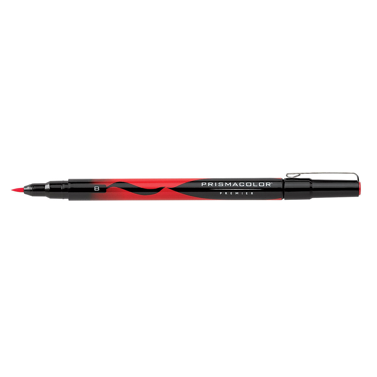 Prismacolor Red Illustration Brush Tip Marker, Archival Quality  Prismacolor Brush Pen