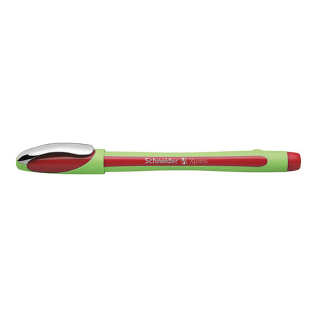 Schneider Xpress Fineliner 0.8mm Red, Water Based, Fiber Tip  Schneider Fineliner Pens