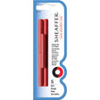 Sheaffer Red Calligraphy Ink Cartridges Pack of 5  Sheaffer Fountain Pen Ink Cartridges