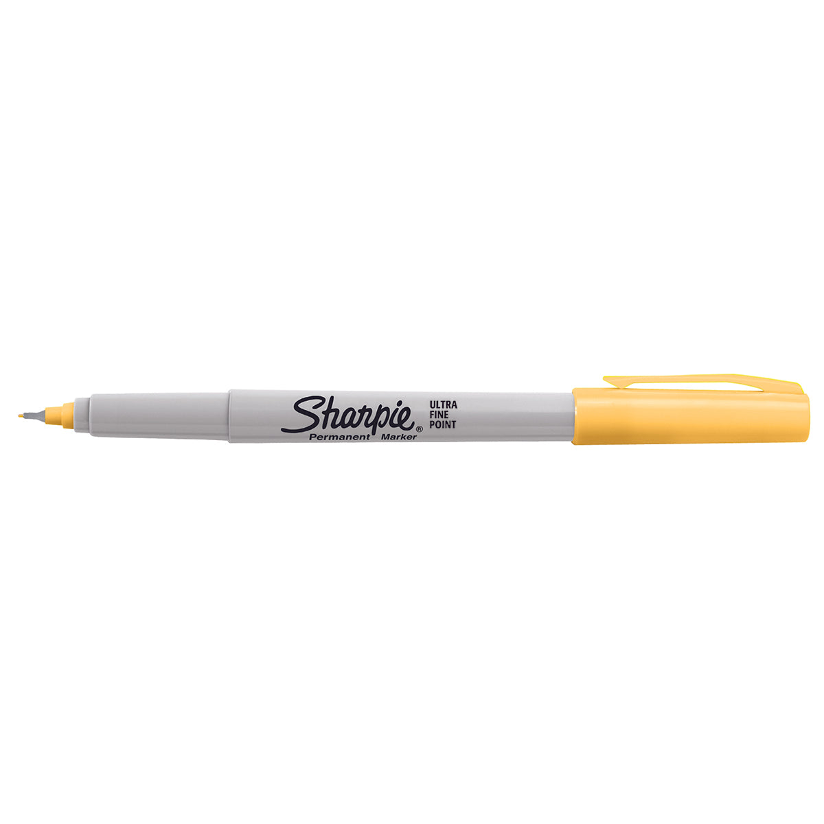 Sharpie 80s Glam Banana Clip Yellow Ultra Fine Point Permanent Marker, Limited Edition  Sharpie Markers