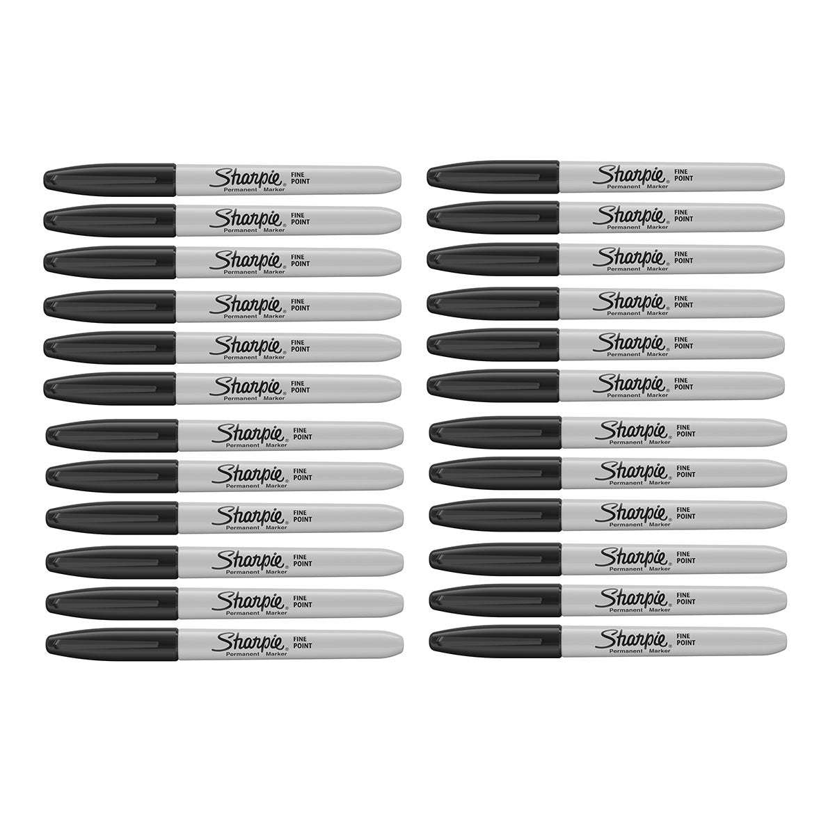 Sharpie Black Markers Bulk Pack of 24  Sharpie Markers